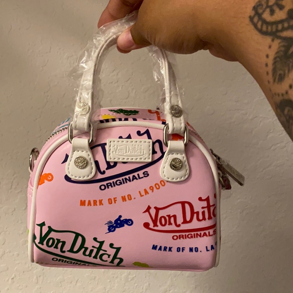 Von dutch mini bowling bag